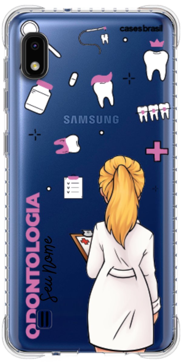 Capinha para Celular Odontologia - Profissão Com Nome