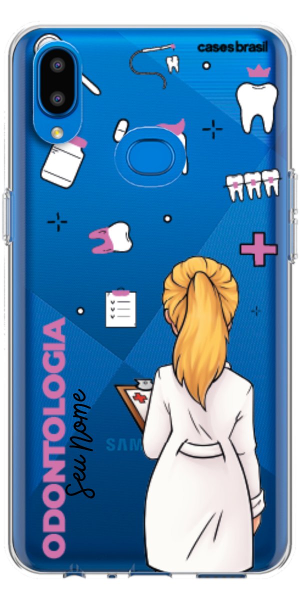 Capinha para Celular Odontologia - Profissão Com Nome