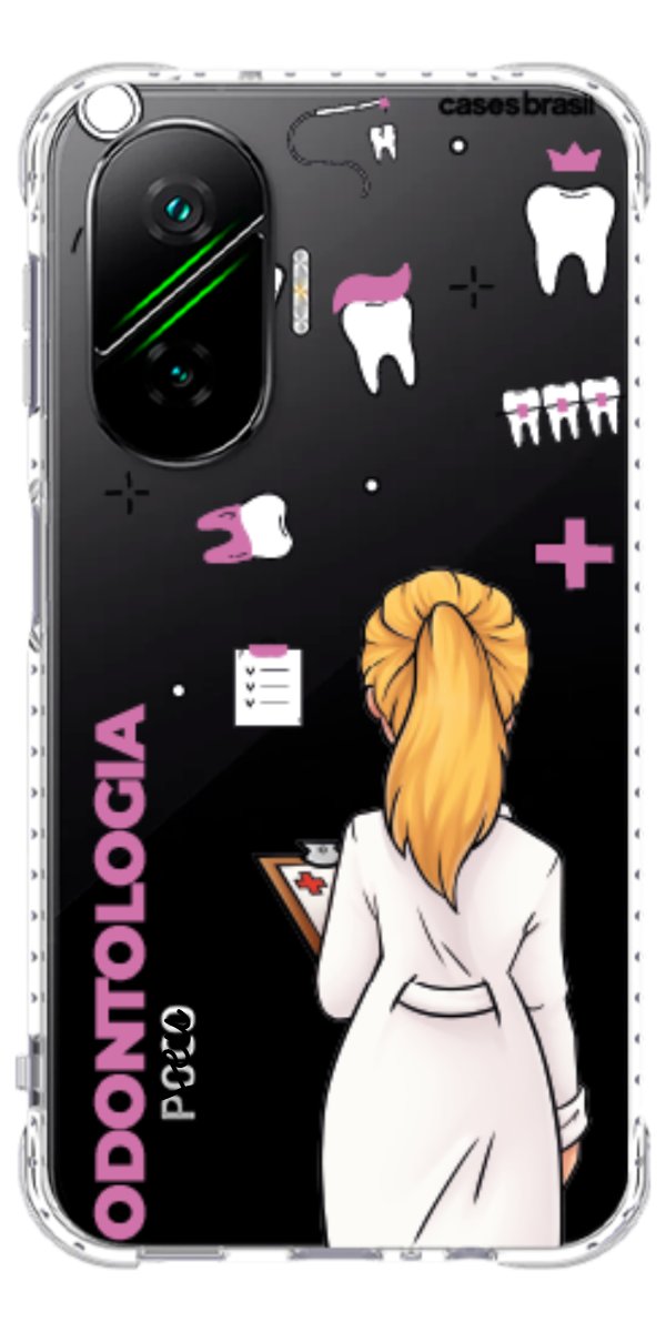 Capinha para Celular Odontologia - Profissão Com Nome