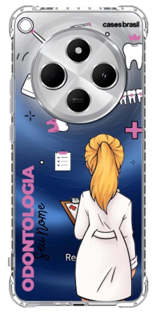 Capinha para Celular Odontologia - Profissão Com Nome