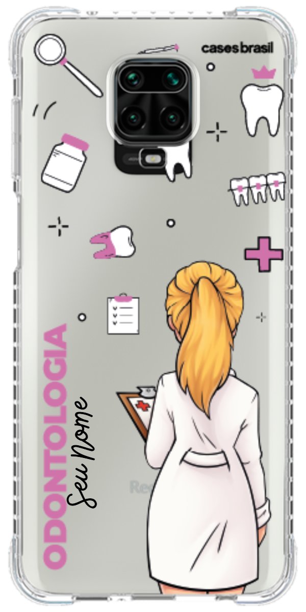 Capinha para Celular Odontologia - Profissão Com Nome