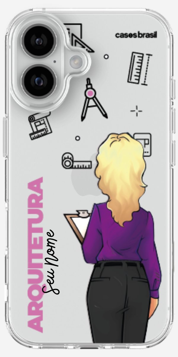 Capinha para celular Arquitetura - Profissão Com Nome