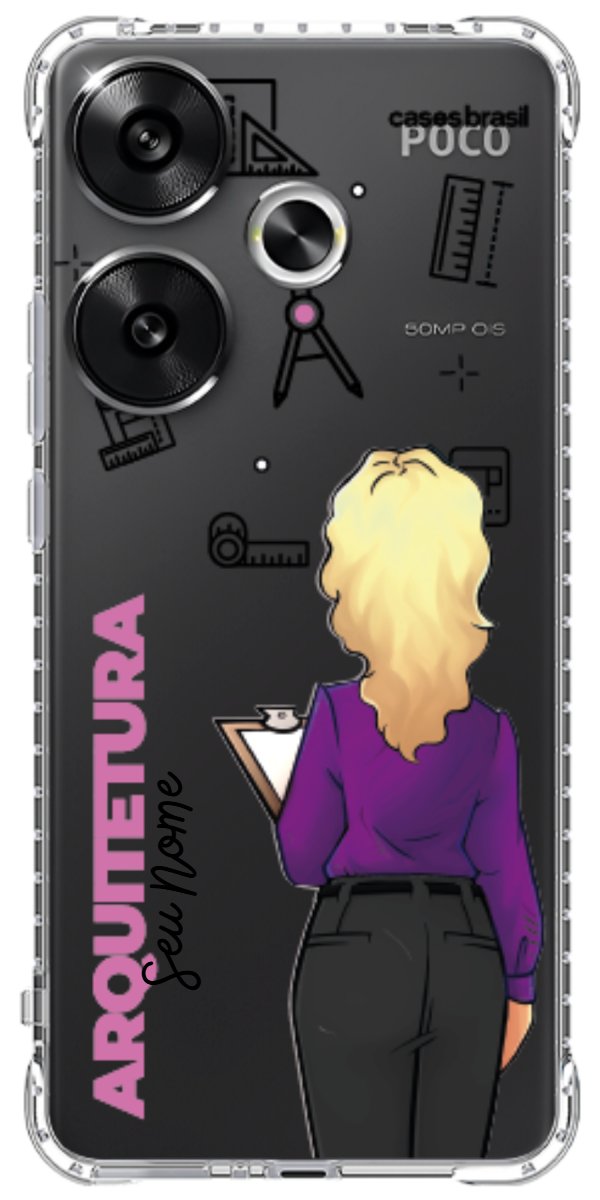 Capinha para celular Arquitetura - Profissão Com Nome