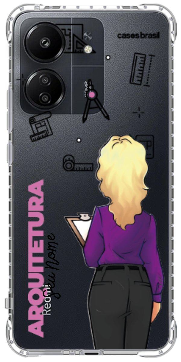 Capinha para celular Arquitetura - Profissão Com Nome