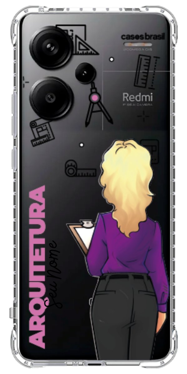 Capinha para celular Arquitetura - Profissão Com Nome
