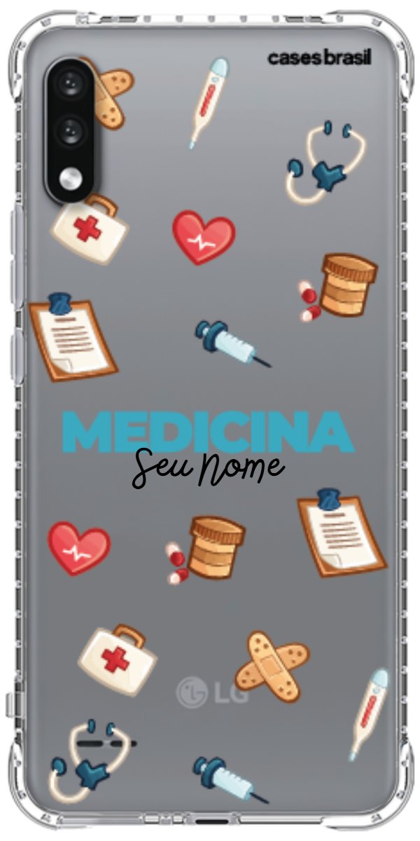Capinha para Celular Medicina - Profissão Com Nome