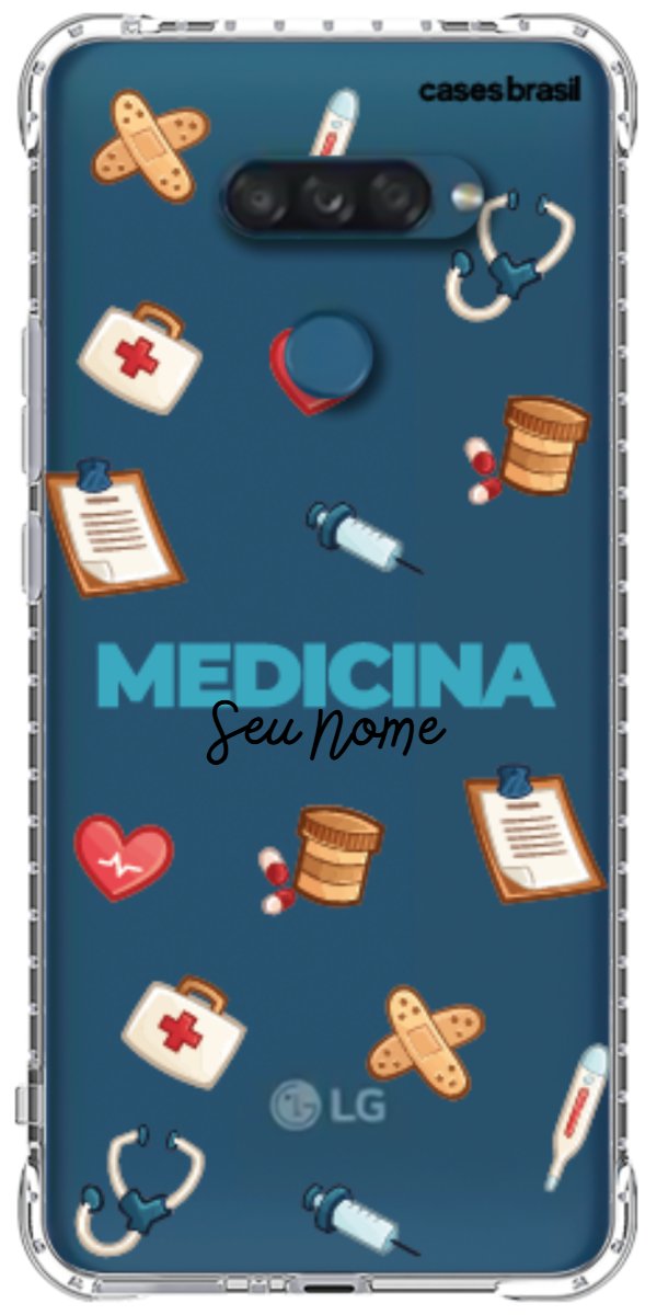 Capinha para Celular Medicina - Profissão Com Nome
