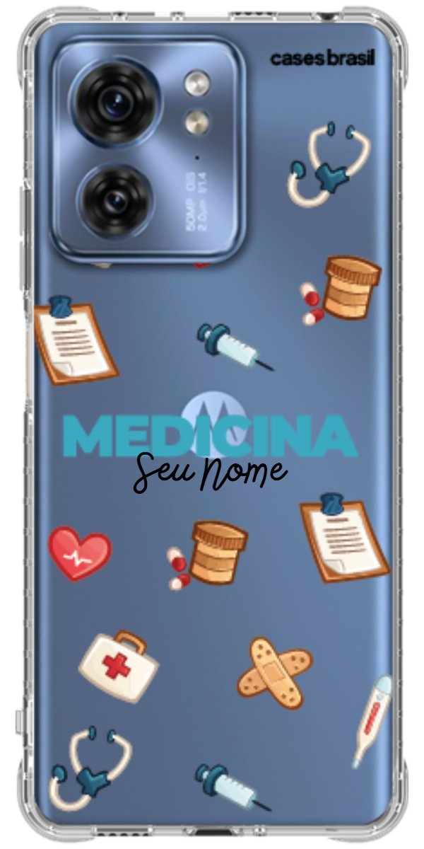 Capinha para Celular Medicina - Profissão Com Nome