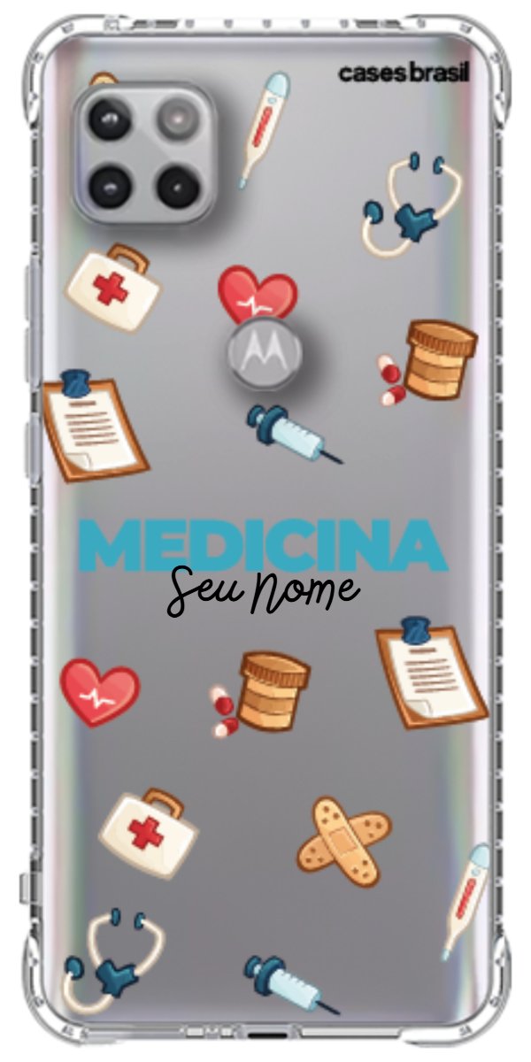 Capinha para Celular Medicina - Profissão Com Nome