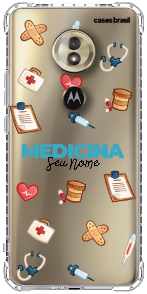 Capinha para Celular Medicina - Profissão Com Nome
