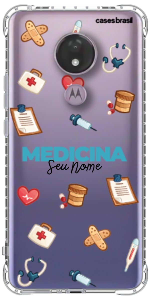 Capinha para Celular Medicina - Profissão Com Nome