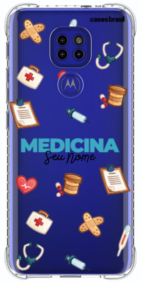 Capinha para Celular Medicina - Profissão Com Nome