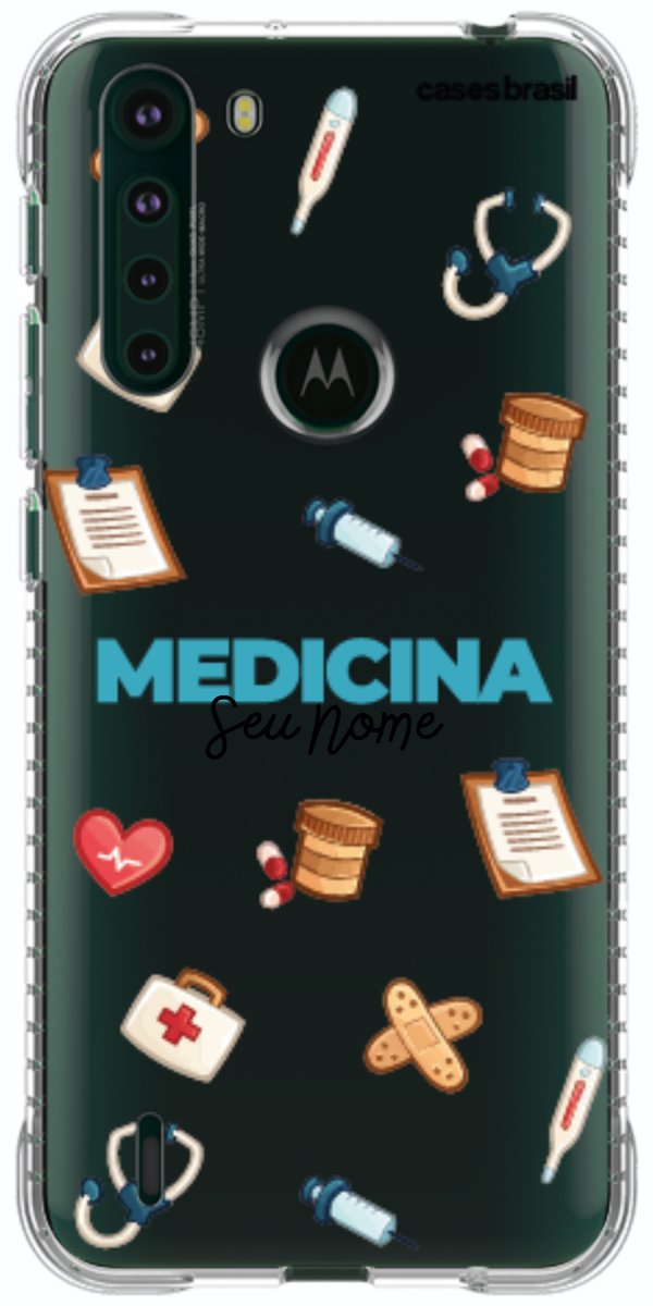 Capinha para Celular Medicina - Profissão Com Nome