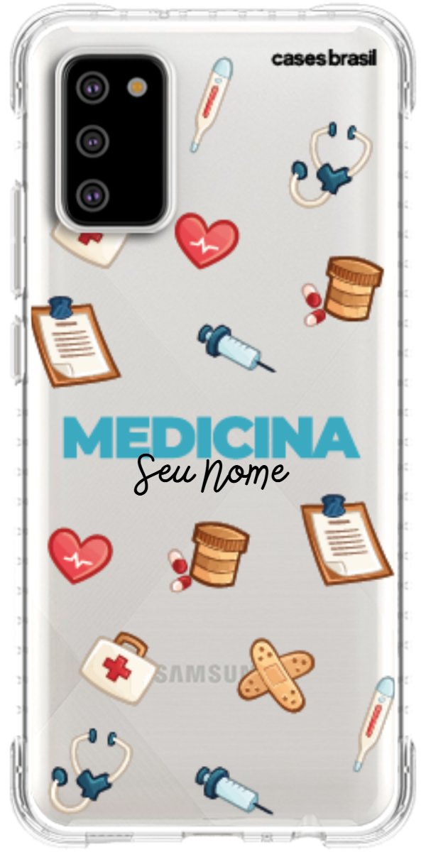 Capinha para Celular Medicina - Profissão Com Nome