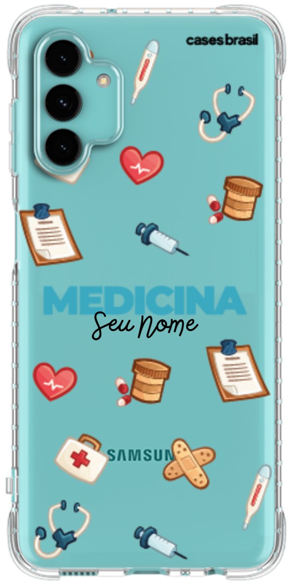 Capinha para Celular Medicina - Profissão Com Nome