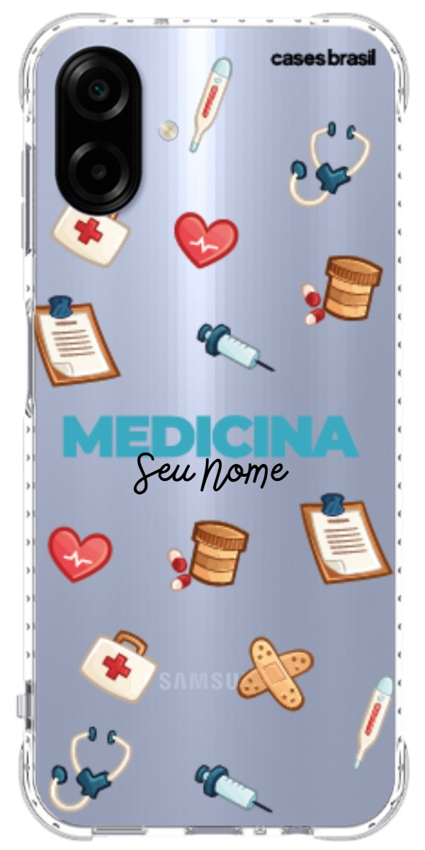Capinha para Celular Medicina - Profissão Com Nome
