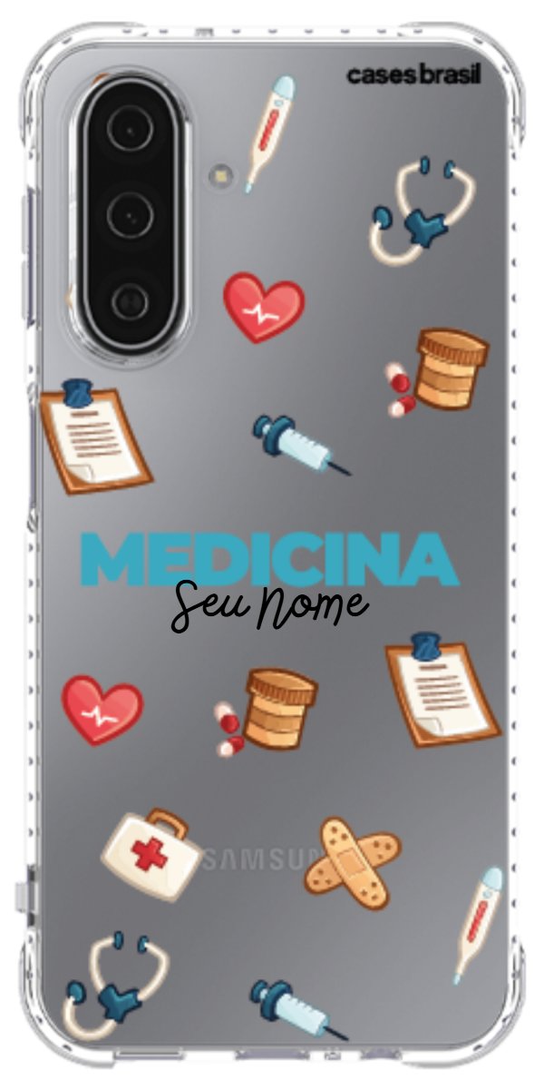Capinha para Celular Medicina - Profissão Com Nome