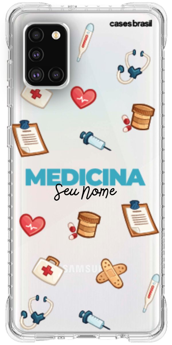 Capinha para Celular Medicina - Profissão Com Nome