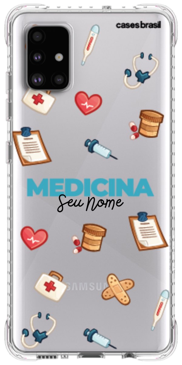 Capinha para Celular Medicina - Profissão Com Nome