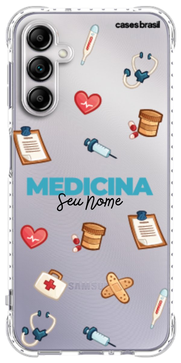 Capinha para Celular Medicina - Profissão Com Nome