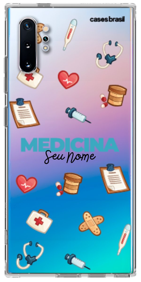 Capinha para Celular Medicina - Profissão Com Nome