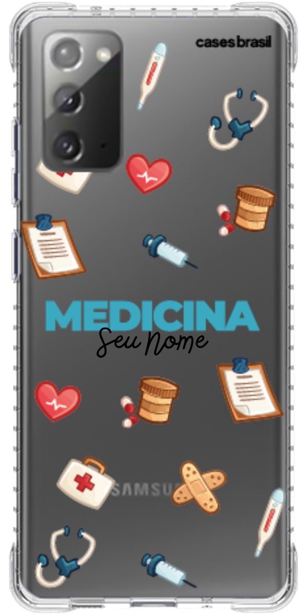Capinha para Celular Medicina - Profissão Com Nome