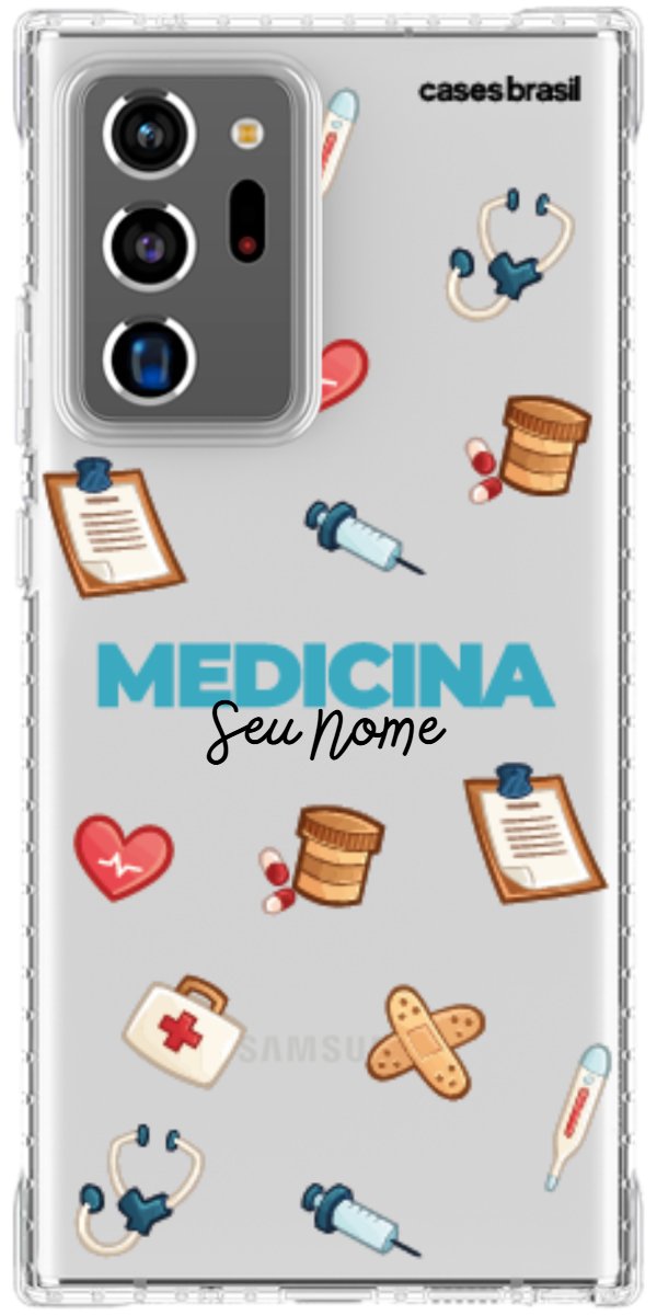 Capinha para Celular Medicina - Profissão Com Nome