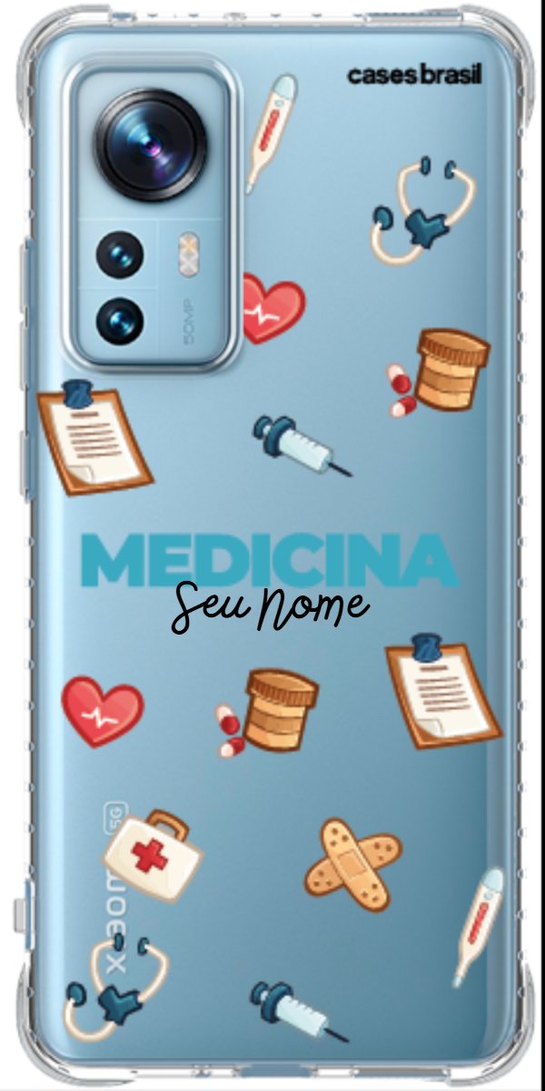 Capinha para Celular Medicina - Profissão Com Nome