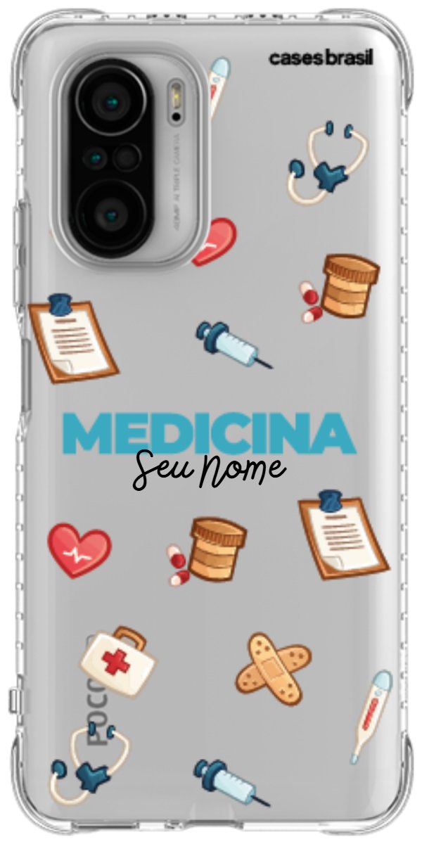 Capinha para Celular Medicina - Profissão Com Nome