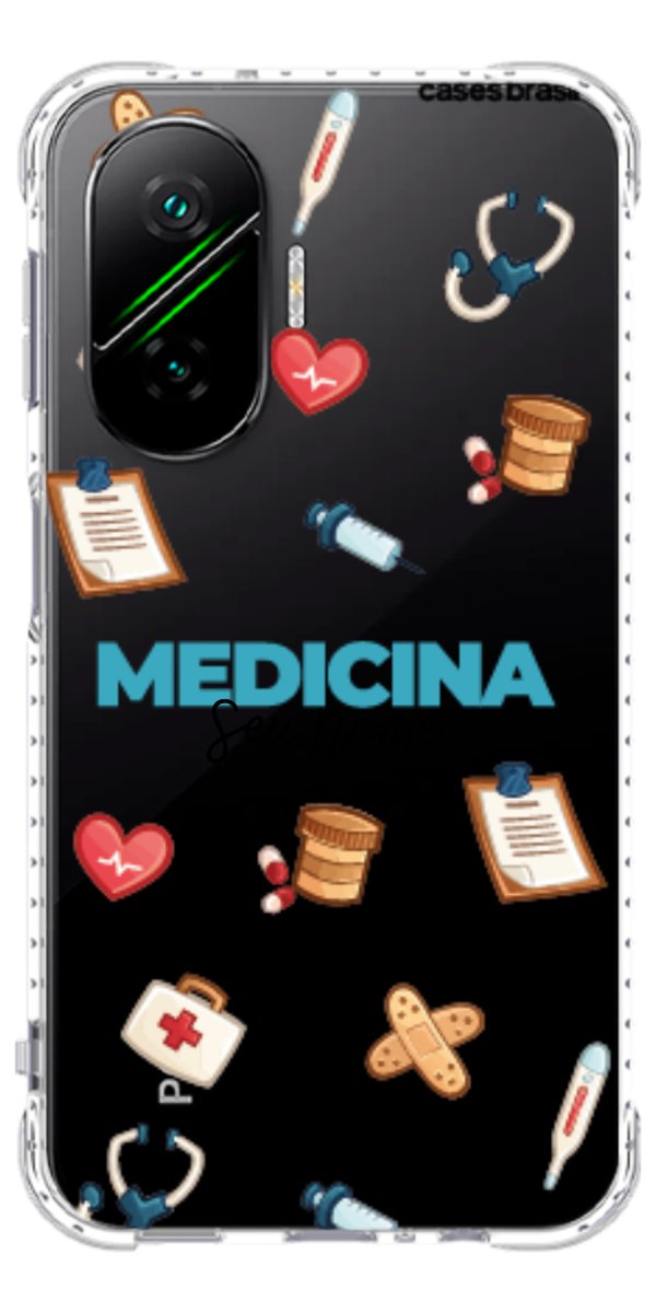 Capinha para Celular Medicina - Profissão Com Nome