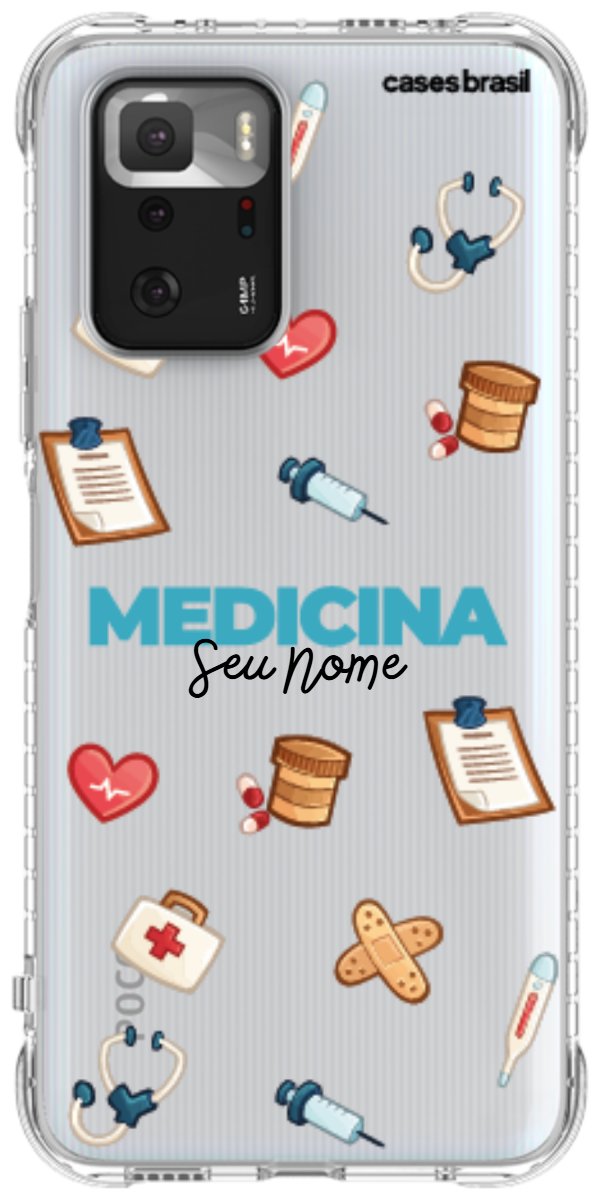 Capinha para Celular Medicina - Profissão Com Nome