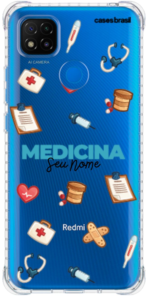 Capinha para Celular Medicina - Profissão Com Nome