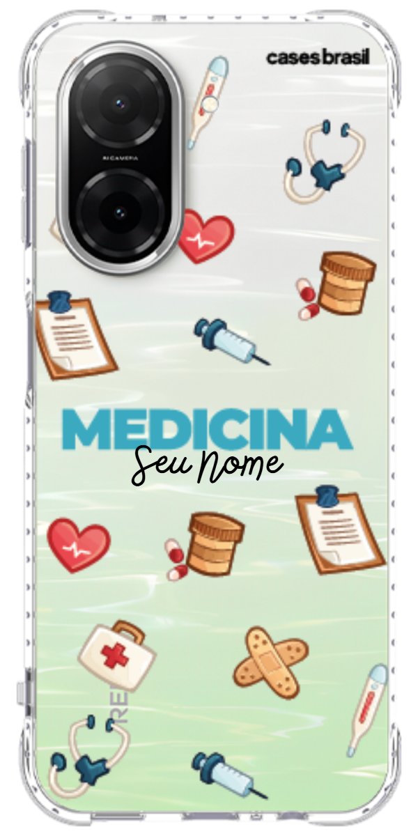 Capinha para Celular Medicina - Profissão Com Nome