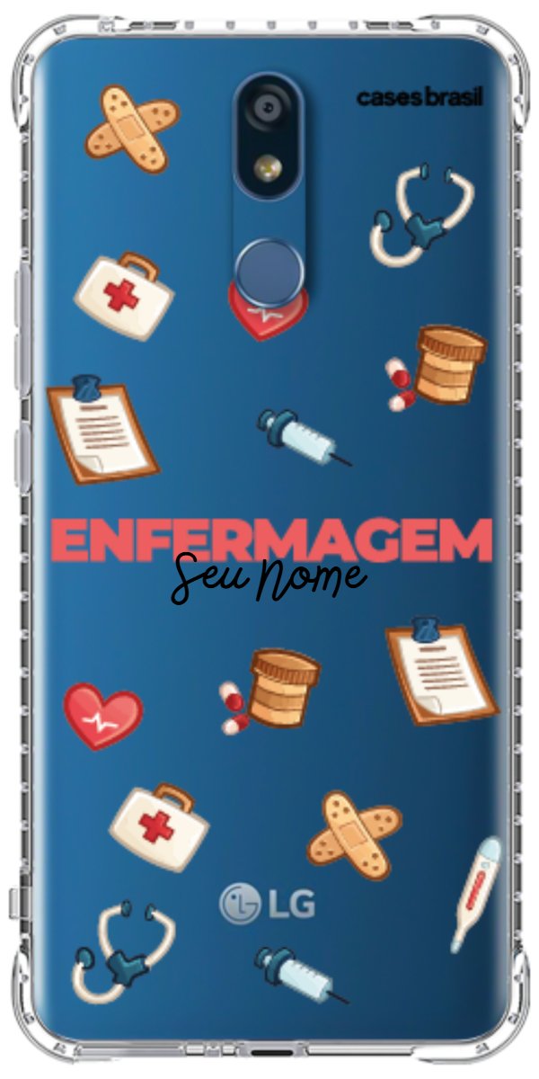Capinha para celular Enfermagem - Profissão Com Nome
