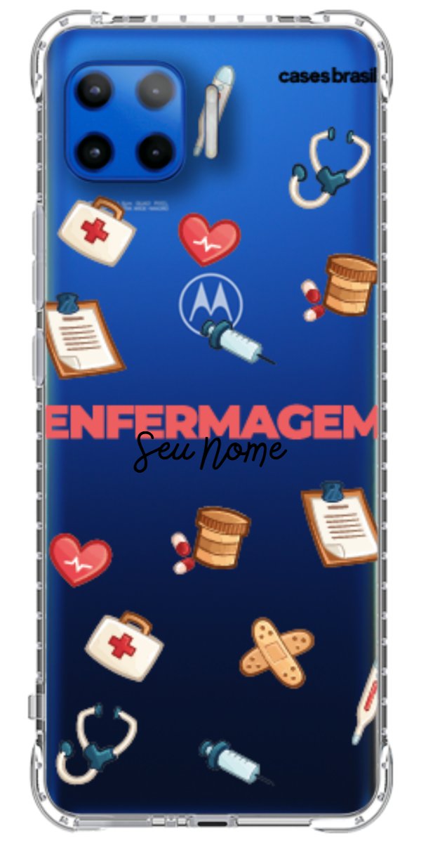 Capinha para celular Enfermagem - Profissão Com Nome