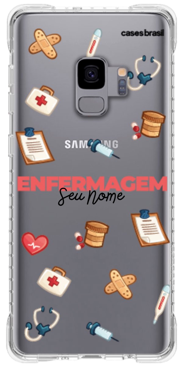 Capinha para celular Enfermagem - Profissão Com Nome