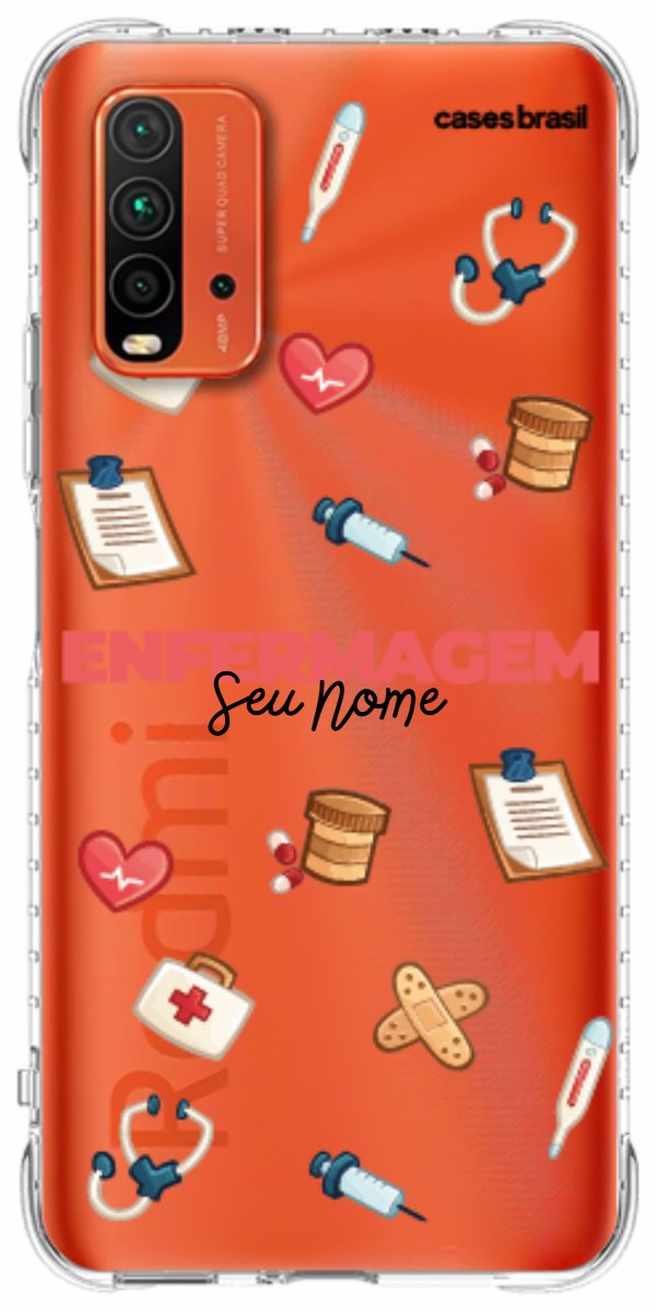 Capinha para celular Enfermagem - Profissão Com Nome