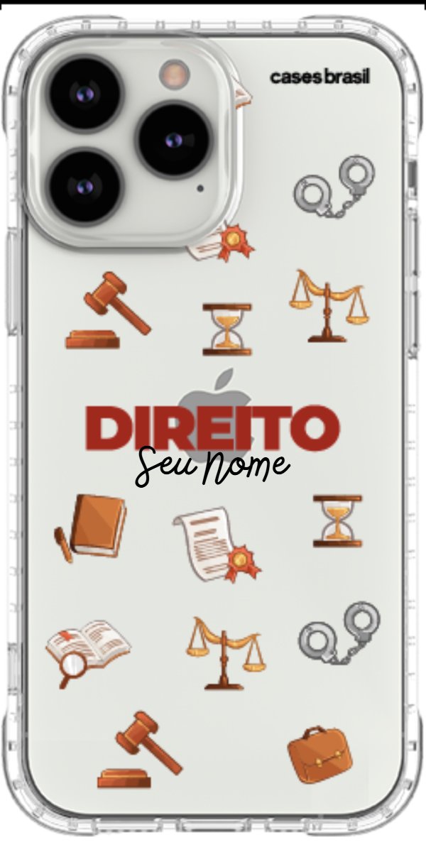 Capinha para celular Direito - Profissão Com Nome