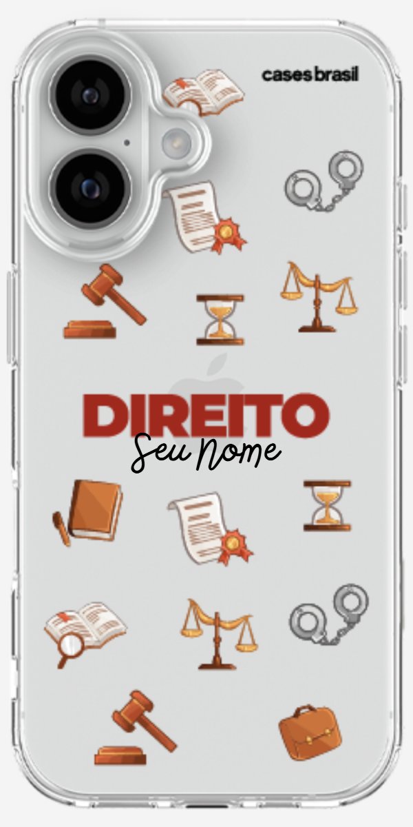 Capinha para celular Direito - Profissão Com Nome