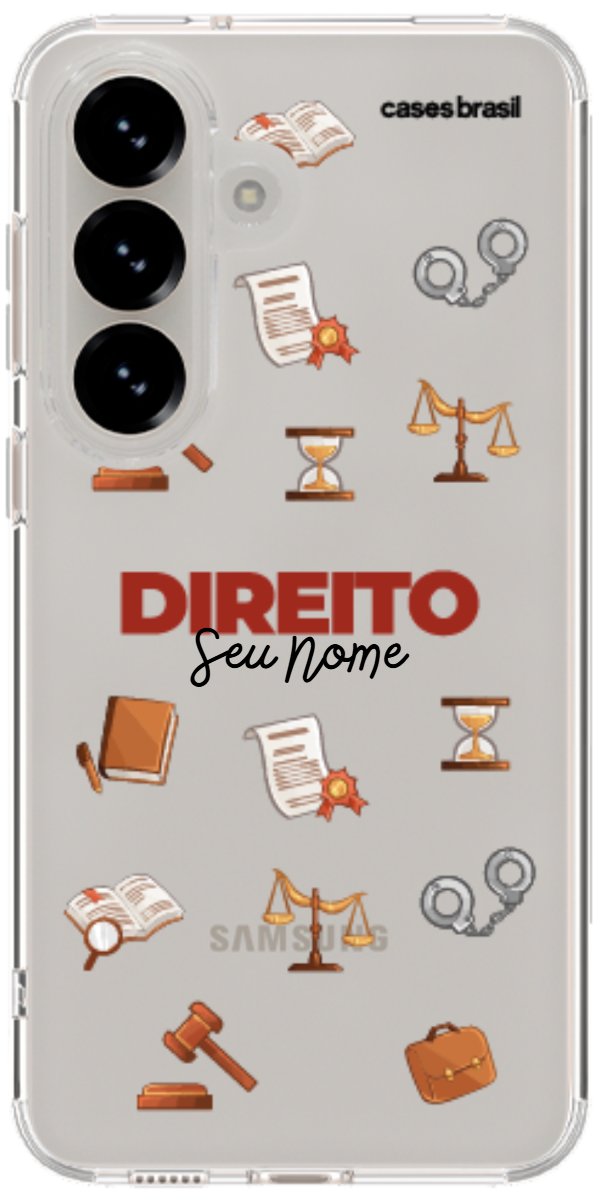 Capinha para celular Direito - Profissão Com Nome