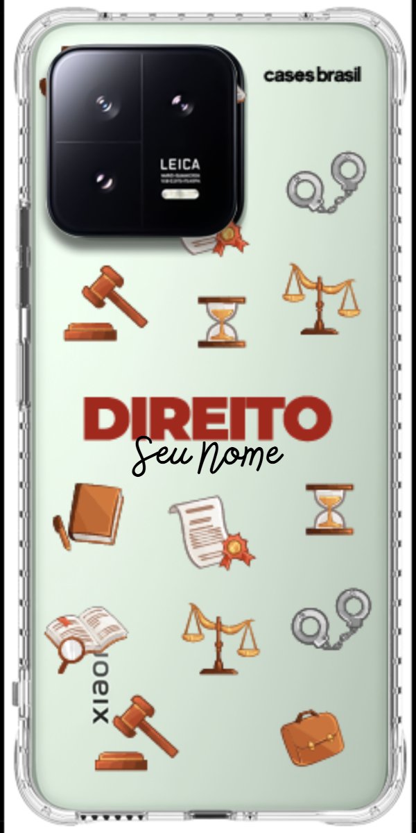 Capinha para celular Direito - Profissão Com Nome