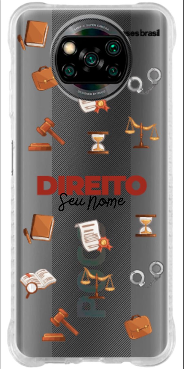 Capinha para celular Direito - Profissão Com Nome