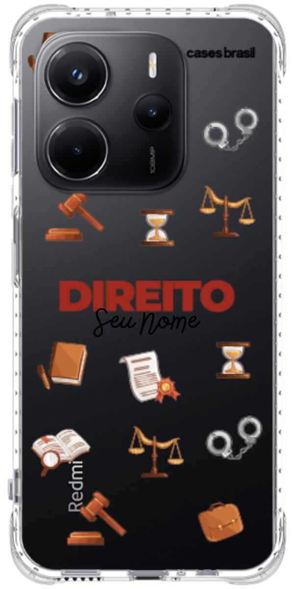 Capinha para celular Direito - Profissão Com Nome