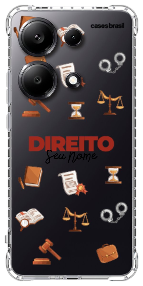 Capinha para celular Direito - Profissão Com Nome