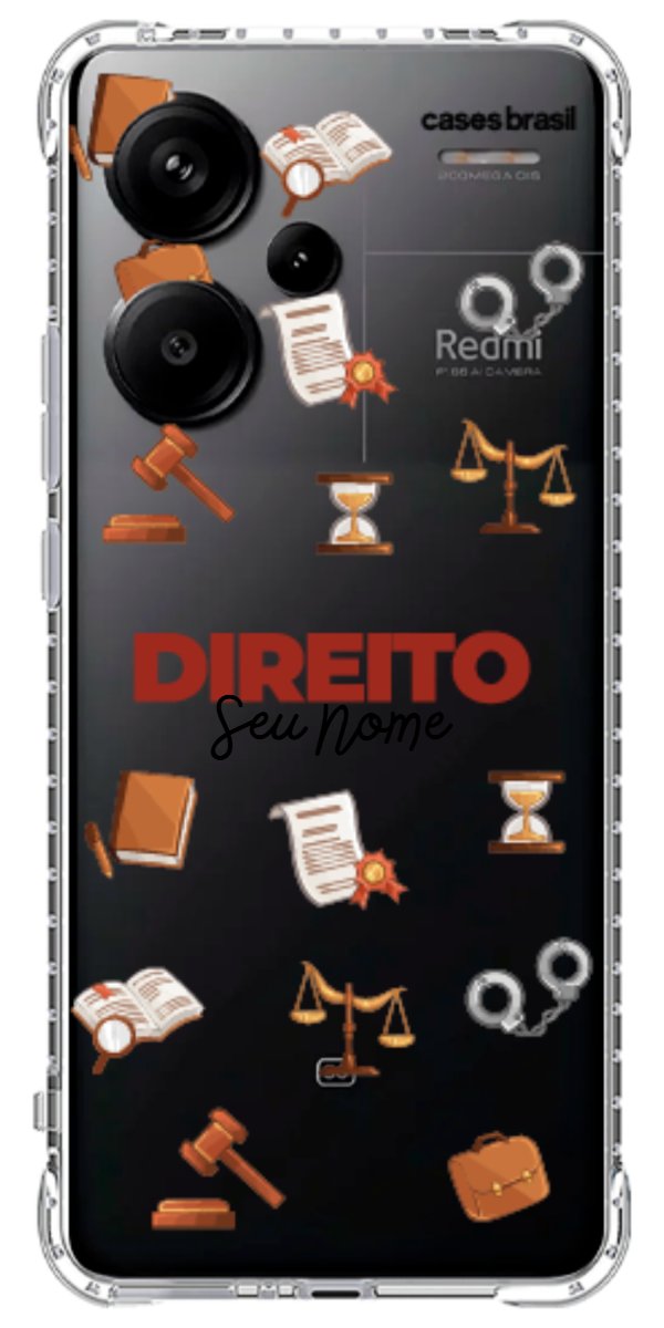 Capinha para celular Direito - Profissão Com Nome