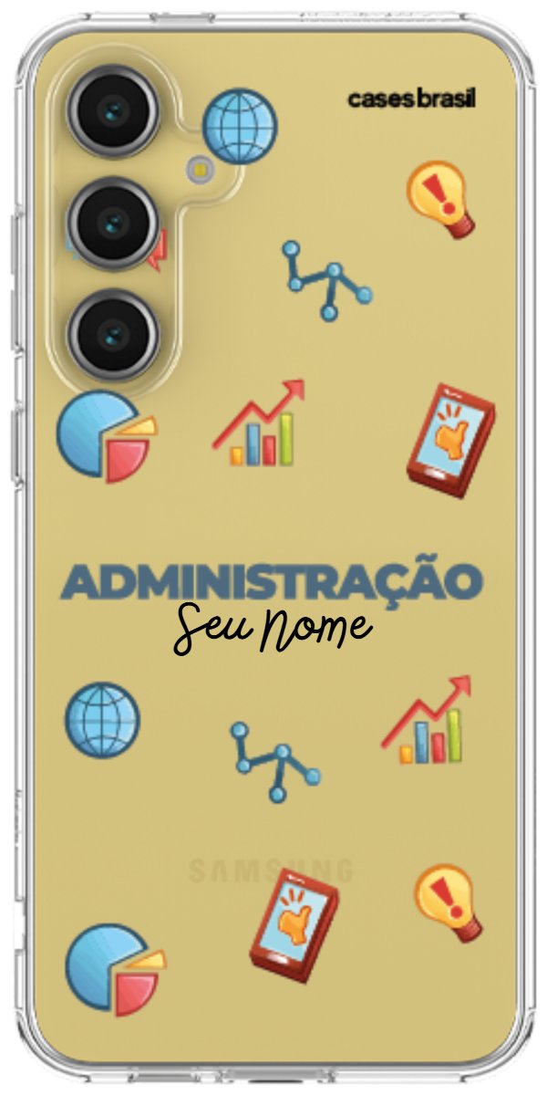 Capinha para celular Administração - Profissão Com Nome