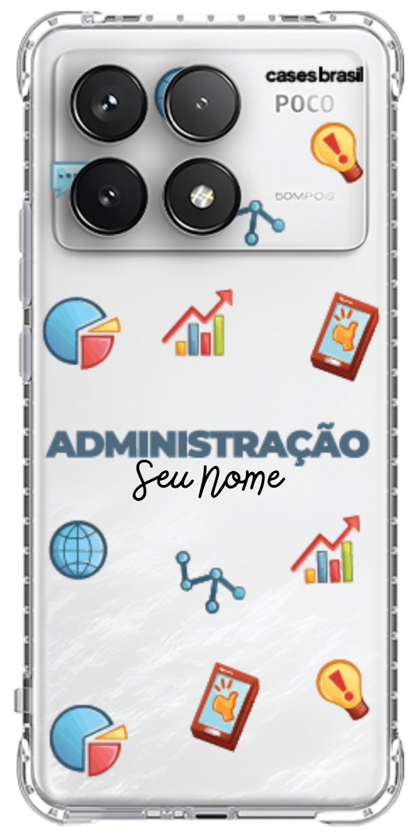 Capinha para celular Administração - Profissão Com Nome