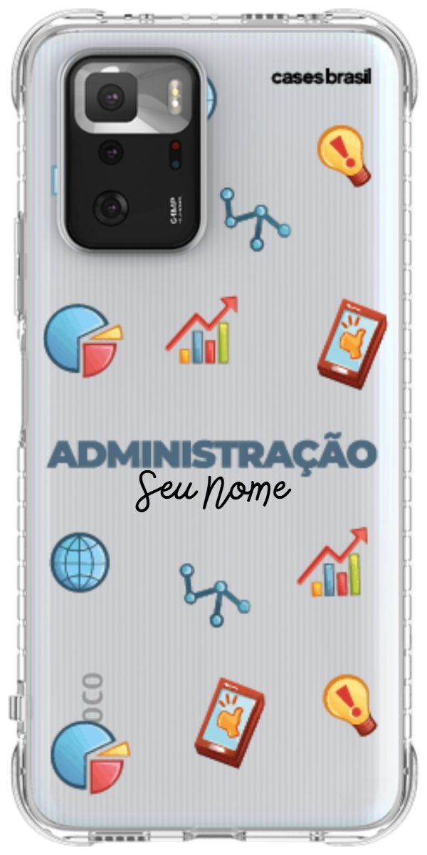 Capinha para celular Administração - Profissão Com Nome