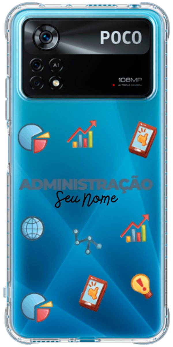 Capinha para celular Administração - Profissão Com Nome