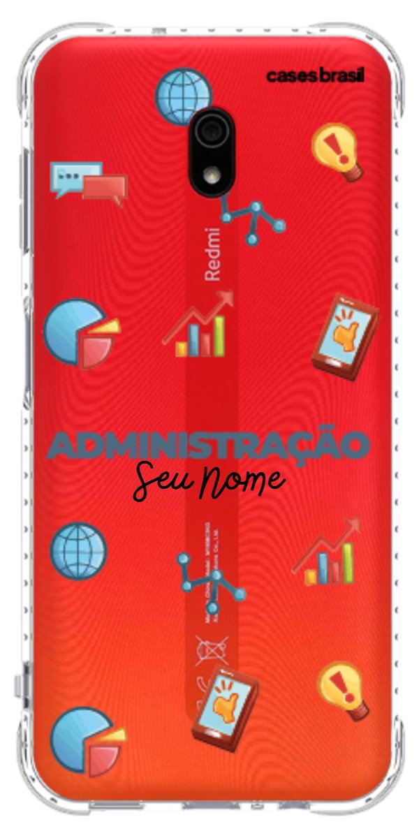 Capinha para celular Administração - Profissão Com Nome